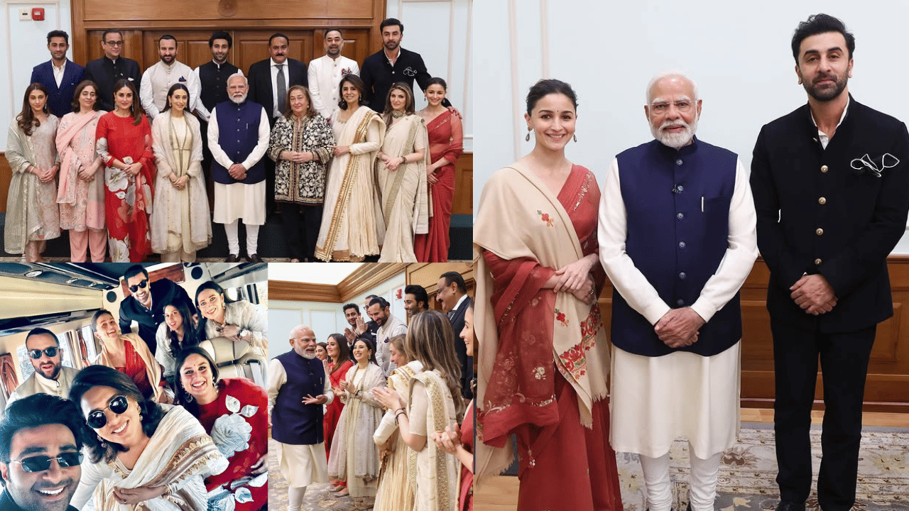 Kapoor Family Meets PM: ‘മോദി മീറ്റ്സ് കപൂർ’; രാജ് കപൂറെന്ന ഇതിഹാസം: മോദിയുടെ വസതിയിൽ ഒത്തുകൂടി കുടുംബം, ചിത്രങ്ങൾ പങ്കുവച്ച് ആലിയ Kapoor Family Meets PM: ‘മോദി മീറ്റ്സ് കപൂർ’; രാജ് കപൂറെന്ന ഇതിഹാസം: മോദിയുടെ വസതിയിൽ ഒത്തുകൂടി കുടുംബം, ചിത്രങ്ങൾ പങ്കുവച്ച് ആലിയ
