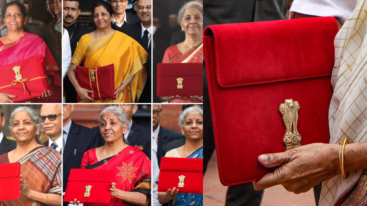 Union Budget 2025: ചുവന്ന തുണിയിൽ പൊതിഞ്ഞ ബാഹിഖട്ട; ബജറ്റ് അവതരണത്തിലെ ബ്രീഫ് കേസിൽ നിന്ന് വഴിമാറിയത് ഇങ്ങനെ Union Budget 2025: ചുവന്ന തുണിയിൽ പൊതിഞ്ഞ ബാഹിഖട്ട; ബജറ്റ് അവതരണത്തിലെ ബ്രീഫ് കേസിൽ നിന്ന് വഴിമാറിയത് ഇങ്ങനെ