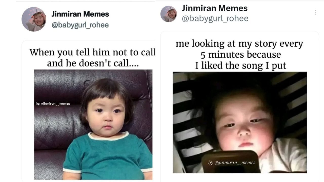 ഇന്നത്തെ കാലത്ത് എല്ലാവരും സോഷ്യല്‍ മീഡിയ ഉപയോഗിക്കുന്നവരായത് കൊണ്ട് മീമുകളെ കുറിച്ചും സ്റ്റിക്കറുകളെ കുറിച്ചും പരിചയപ്പെടുത്തല്‍ ആവശ്യമില്ല. കുട്ടികള്‍, പട്ടി, പൂച്ച തുടങ്ങി പലതും മീമുകളുടെയും സ്റ്റിക്കറുകളുടെയും ഭാഗമാകാറുണ്ട്. (Image Credits: Instagram)