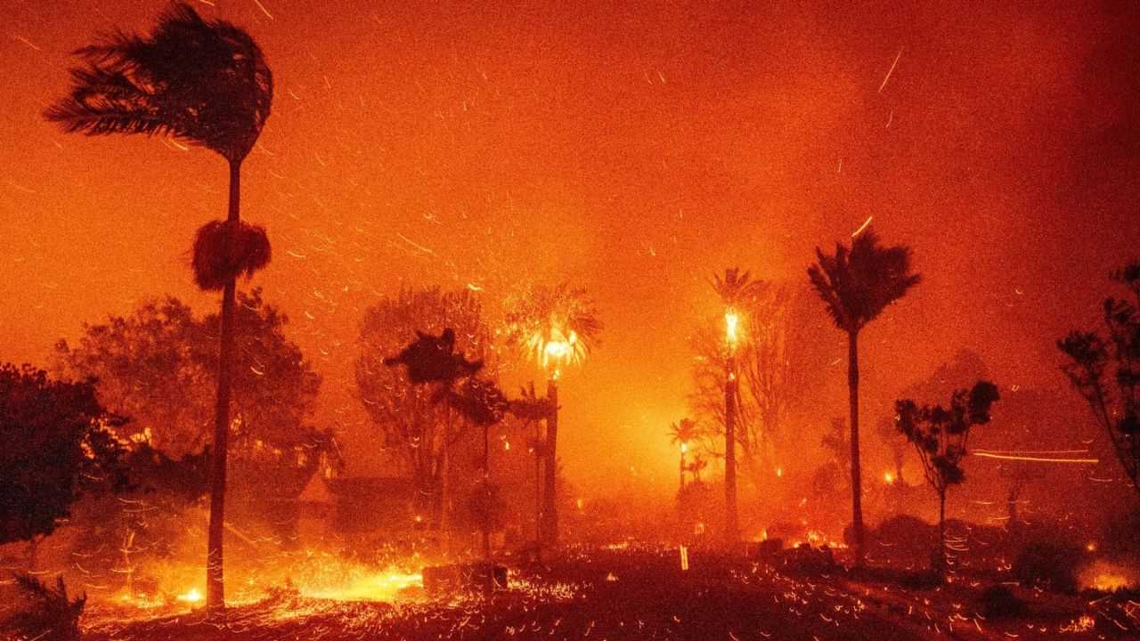 Los Angeles Wildfires: കാട്ടുതീയില്‍ വലഞ്ഞ് ലോസ് ഏഞ്ചലസ്; അഞ്ച് മരണം, അടിയന്തരാവസ്ഥ