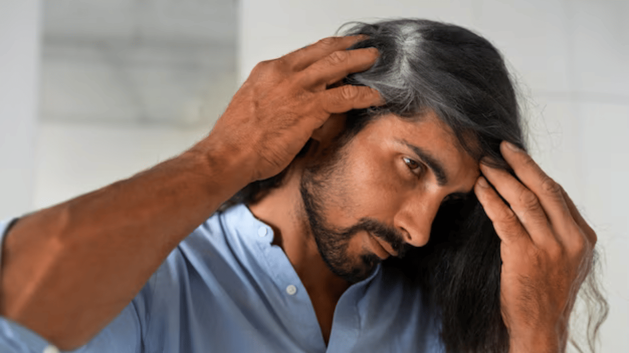 Premature Greying Of Hair: പ്രായമാകുന്നതിന് മുമ്പേ മുടി നരച്ച് തുടങ്ങിയോ? ഈ ഭക്ഷണങ്ങൾ പതിവാക്കൂ Premature Greying Of Hair: പ്രായമാകുന്നതിന് മുമ്പേ മുടി നരച്ച് തുടങ്ങിയോ? ഈ ഭക്ഷണങ്ങൾ പതിവാക്കൂ