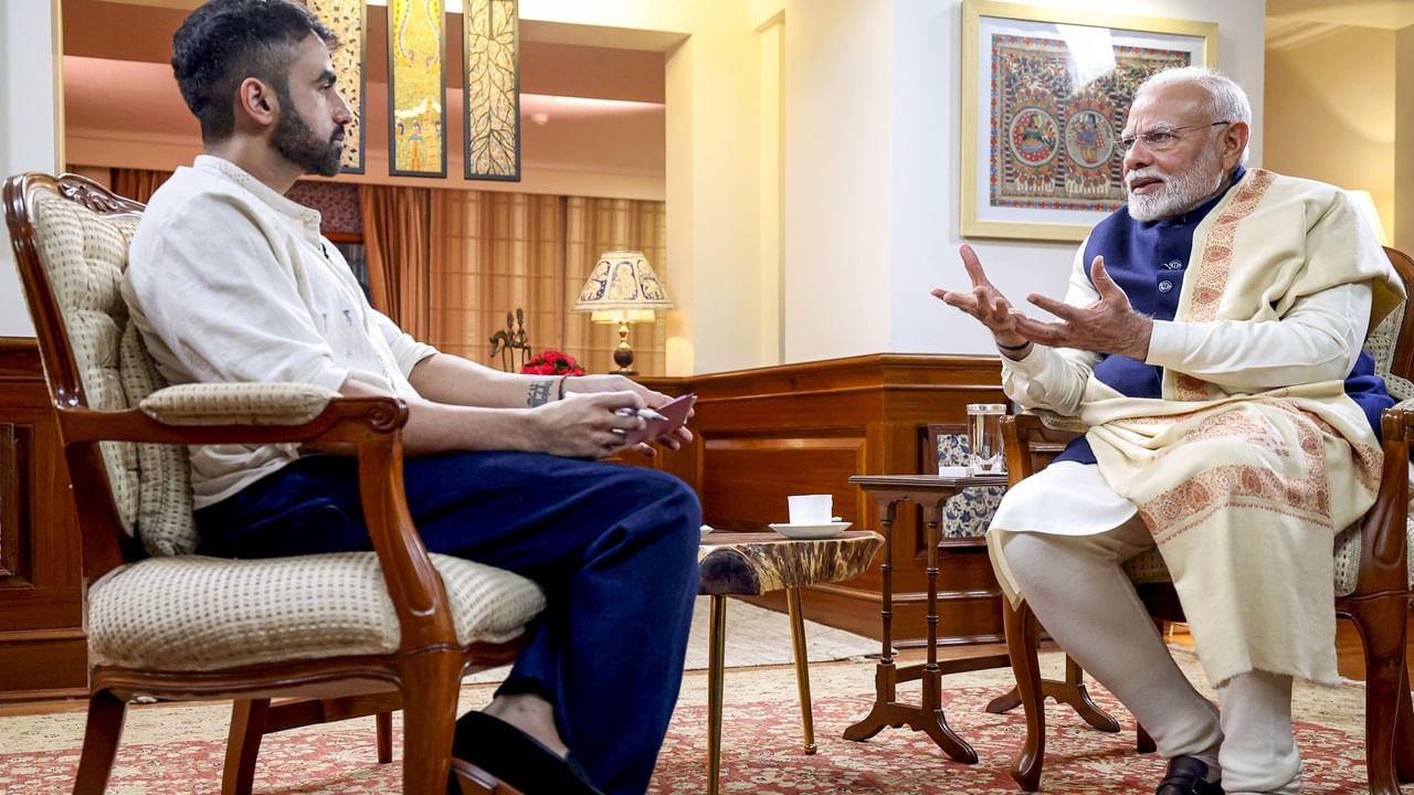 Modi At Podcast With Nikhil Kamath