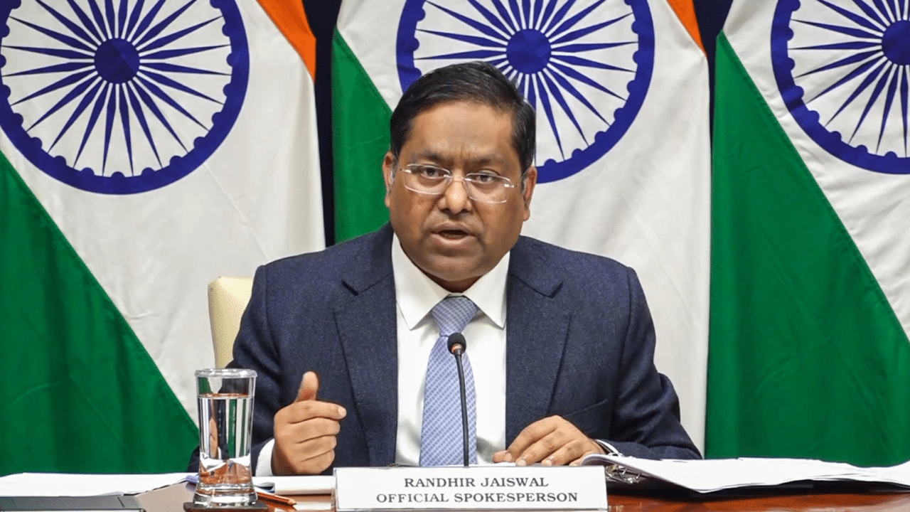 External Affairs Ministry Spokesperson Randhir Jaiswal