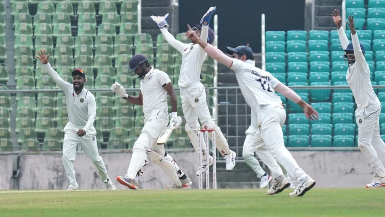 Ranji Trophy: ബീഹാറിനെതിരെ ഇന്നിംഗ്സ് ജയം; രാജകീയമായി ക്വാർട്ടർ ഫൈനൽ ഉറപ്പിച്ച് കേരളം