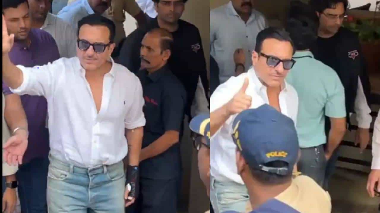 Saif Ali Khan: സെയ്ഫ് ഡബിൾ സ്ട്രോങ്! ആരാധകരെ അഭിവാദ്യം ചെയ്ത് താരം;ആശുപത്രി വിട്ടു, നേരെ പോയത് ഇവിടേക്ക്