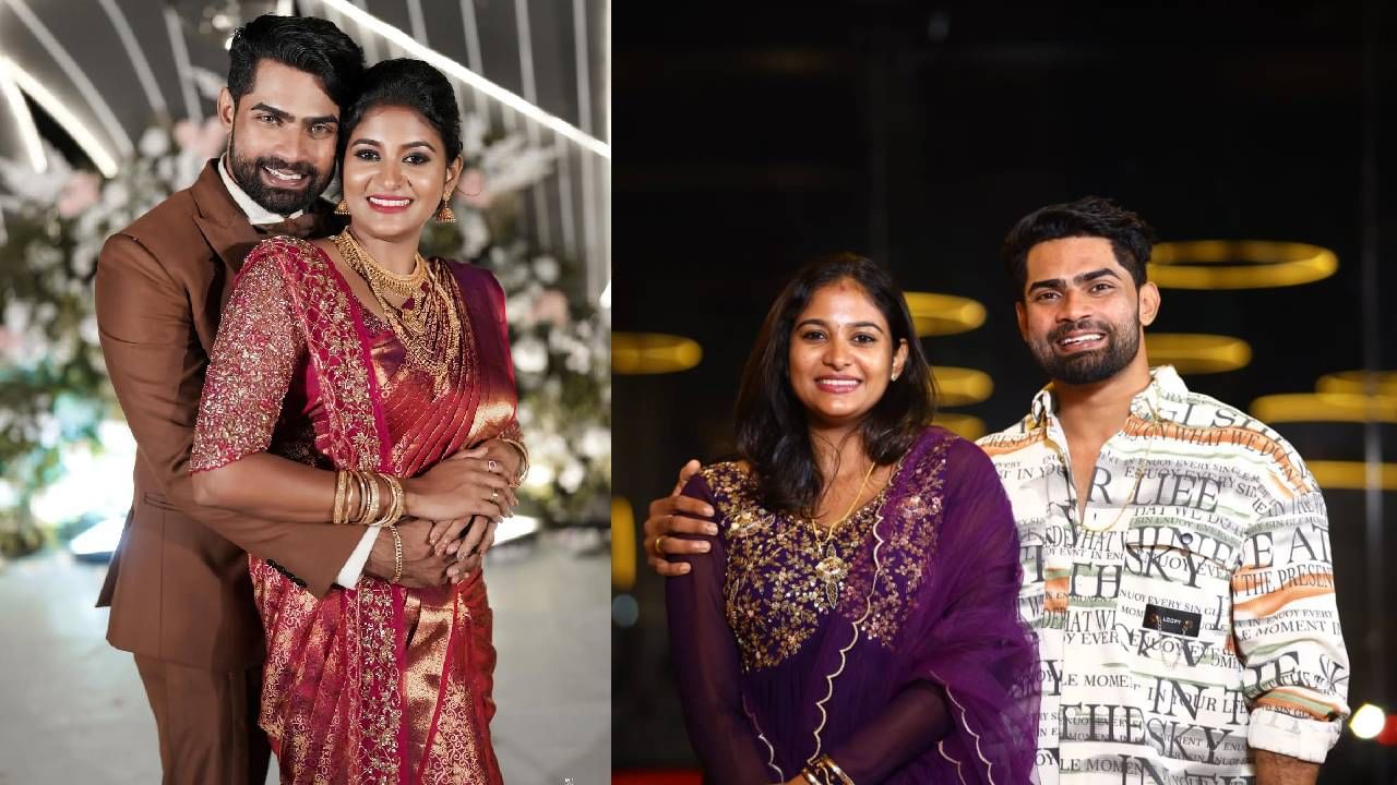 ഇവരുടെ യൂട്യൂബ് ചാനലീലൂടെ പ്രണയകാലം മുതല് വിവാഹം വരെയുള്ള വിശേഷങ്ങള് ആരാധകരുമായി പങ്കുവച്ചിരുന്നു. ഇപ്പോഴിതാ എങ്ങനെയാണ് പരിചയപ്പെട്ടതെന്നും ഇഷ്ടത്തിലായത് എന്നതിനെക്കുറിച്ചുമെല്ലാം ഇരുവരും മനസ് തുറന്നിരിക്കുകയാണ്. (image credits:instagram)