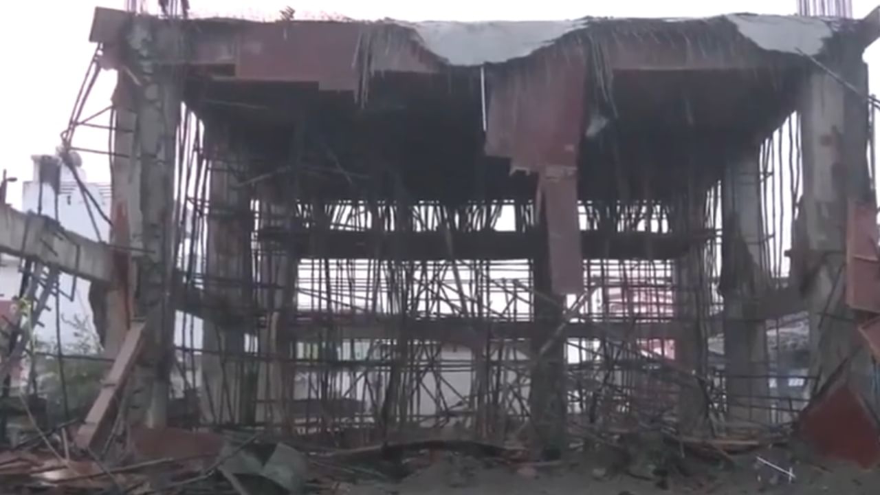 Uttar Pradesh Railway Station Building Collapses