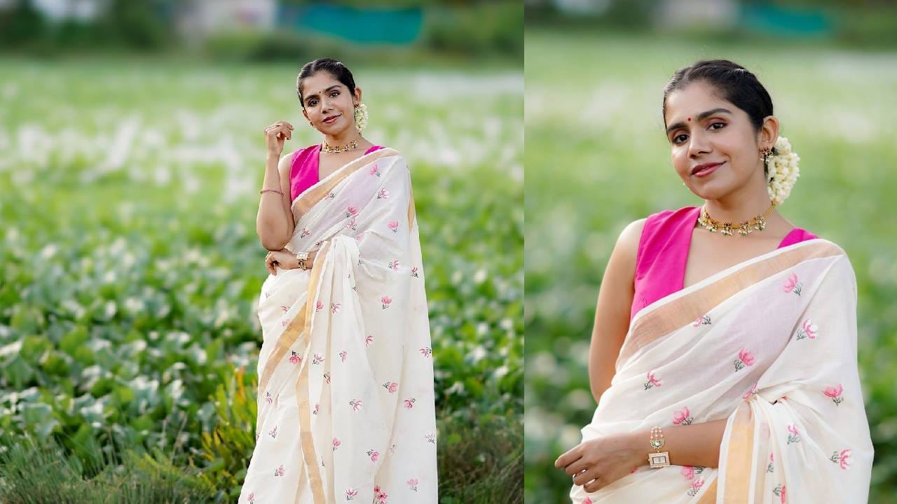 സോഷ്യൽ മീഡിയയിൽ ഏറെ ആരാധകരുള്ള താരമാണ് ജിസ്മ വിമല്‍.  ഇപ്പോഴിതാ അനശ്വര രാജനും സജിന്‍ ഗോപുവും പ്രധാന വേഷത്തിലെത്തുന്ന പൈങ്കിളി എന്ന ചിത്രത്തിലൂടെ സിനിമയിലേക്ക് അരങ്ങേറ്റം കുറിച്ചിരിക്കുകയാണ് താരം. നടിയും സോഷ്യല്‍ മീഡിയ താരവും ആകുന്നതിനു മുൻപ് ഒരു അവതാരിക കൂടിയായിരുന്നു ജിസ്മ. (Image credits: instagram)