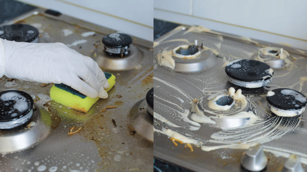 Kitchen Hacks: ഗ്യാസ് സ്റ്റൗ വൃത്തിയാക്കുമ്പോൾ ഈ തെറ്റുകൾ ചെയ്യാറുണ്ടോ? പണി ഉറപ്പാണ് Kitchen Hacks: ഗ്യാസ് സ്റ്റൗ വൃത്തിയാക്കുമ്പോൾ ഈ തെറ്റുകൾ ചെയ്യാറുണ്ടോ? പണി ഉറപ്പാണ്