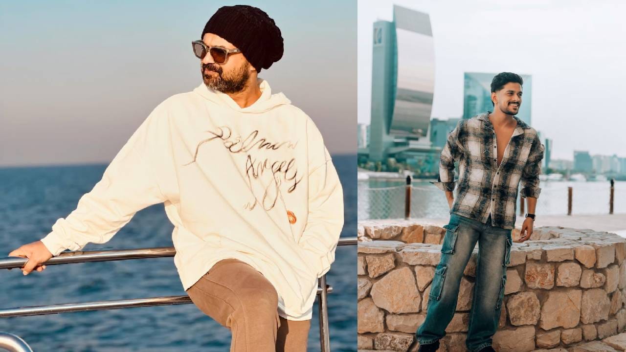 മലയാളികള്‍ക്ക് ഏറെ സുപരിചിതനാണ് ഡാന്‍സറും നടനുമായ റംസാന്‍ മുഹമ്മദ്. 2014ല്‍ മലയാള ടെലിവിഷന്‍ റിയാലിറ്റ ഷോയിലൂടെയായിരുന്നു റംസാൻ മലയാളികൾക്ക് സുപരിചിതനാണ്. ഇപ്പോഴിതാ കുഞ്ചാക്കോ ബോബൻ നായകനായ ഓഫീസർ ഓൺ ഡ്യൂട്ടി എന്ന ചിത്രത്തിന്റെ പ്രമോഷൻ തിരക്കിലാണ് താരം. (image credits:instagram)
