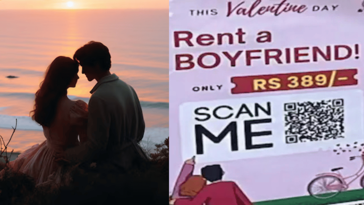 Valentines Day: നിങ്ങൾക്ക് ബോയ്ഫ്രണ്ടിനെ ആവശ്യമുണ്ടോ? വാടകയ്‌ക്കെടുക്കാം, വെറും 389 രൂപ
