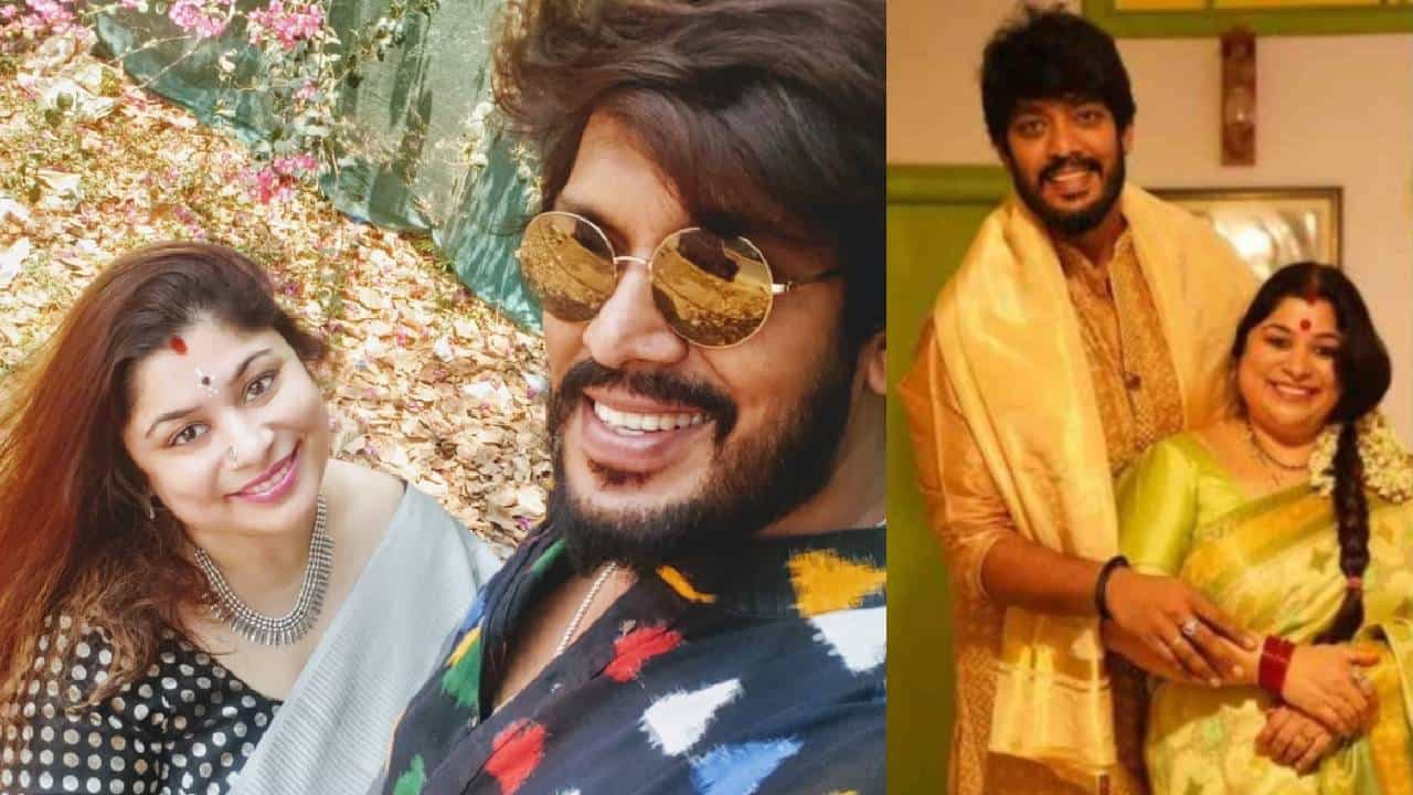 TV Actress Meghna Raami: സീരിയലിൽ അമ്മായിയമ്മ, ജീവിതത്തിൽ ഭാര്യ;  ഇന്ദ്രനീലും മേഘ്ന റാമിയും ഹാപ്പി കപ്പിൾസ്