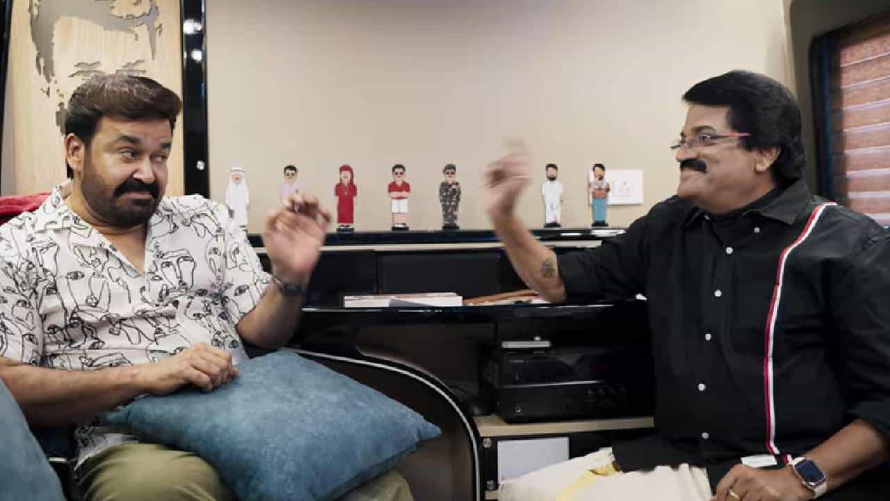 Thudarum Movie: എംജി അണ്ണനും ലാലേട്ടനും... ഒരൊന്നൊന്നര കോമ്പോ; പ്രേക്ഷകരെ കയ്യിലെടുത്ത് തുടരും പ്രൊമോഷണൽ മെറ്റീരിയൽ