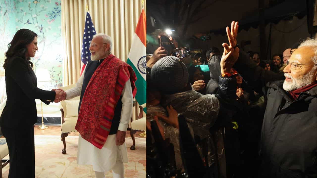 Narendra Modi: നരേന്ദ്ര മോദിക്ക് യുഎസില്‍ ഊഷ്മള സ്വീകരണം; മസ്‌കുമായും ചര്‍ച്ചകള്‍ക്ക് സാധ്യത