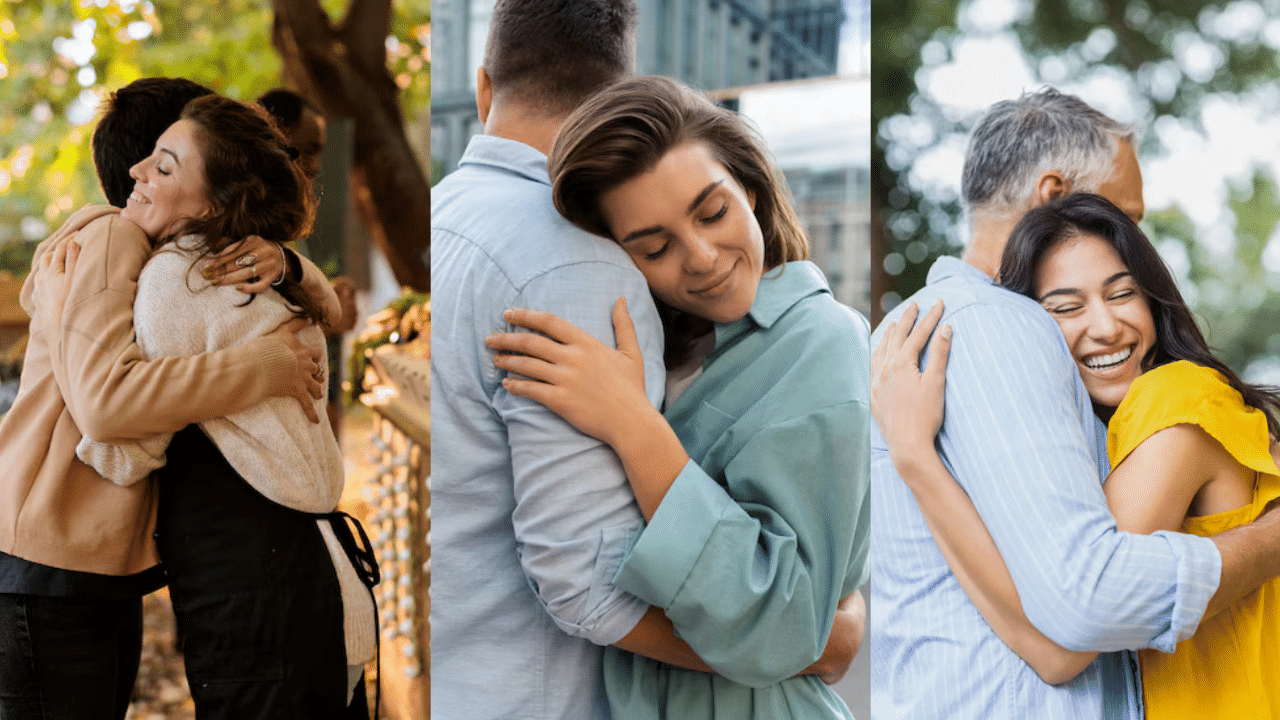 Hugging Health Benefits: ആലിംഗനങ്ങൾക്ക് മടിക്കരുത്, നല്ല മൂഡിന് മുതൽ ഒർമ്മശക്തിക്ക് വരെ ​ഗുണം ചെയ്യും