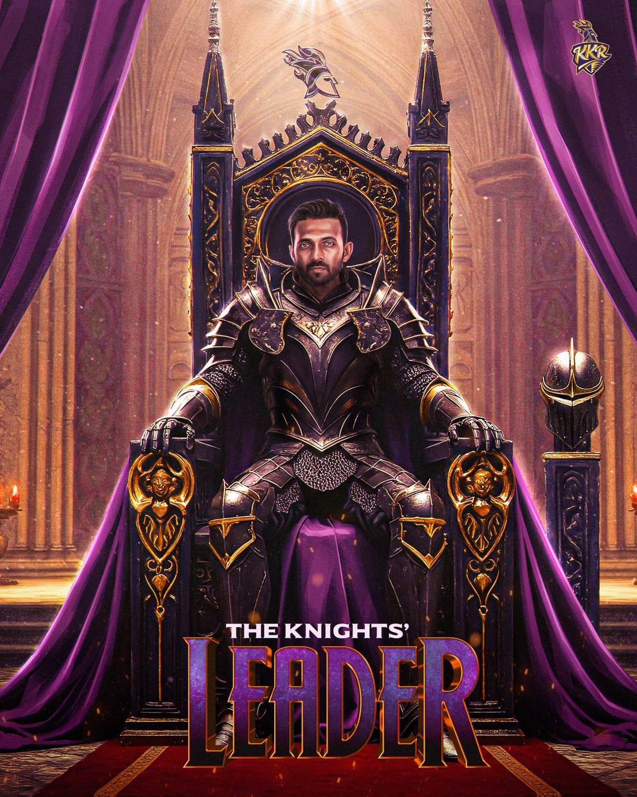 വരുന്ന സീസണിൽ കൊൽക്കത്ത നൈറ്റ് റൈഡേഴ്സിനെ മുതിർന്ന താരം അജിങ്ക്യ രഹാനെ നയിക്കും. റെക്കോർഡ് തുക മുടക്കി ടീമിലെത്തിച്ച വെങ്കിടേഷ് അയ്യർ വൈസ് ക്യാപ്റ്റനാണ്. ചെന്നൈ സൂപ്പർ കിംഗ്സ് താരമായ അജിങ്ക്യ രഹാനെയെ ഈ സീസണിലാണ് കൊൽക്കത്ത ടീമിലെത്തിച്ചത്. 1.5 കോടി രൂപയ്ക്കാണ് താരത്തെ കൊൽക്കത്ത നൈറ്റ് റൈഡേഴ്സ് സ്വന്തമാക്കിയത്. (Image Courtesy - Social Media)
