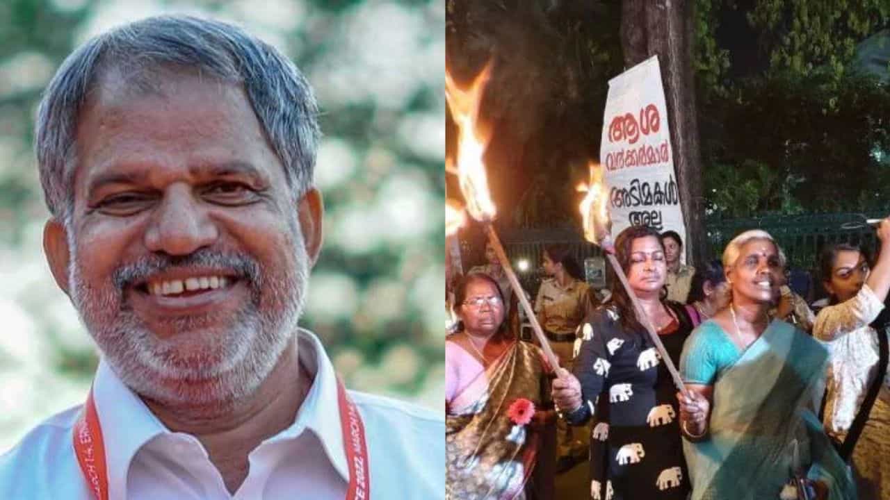 ASHA Workers Protest: ആശമാര്‍ കഴിഞ്ഞാല്‍ അംഗനവാടിയില്‍ നിന്നുള്ളവരെ കൊണ്ടിരുത്തും, ഈ സമരം ഗൂഢാലോചന മാത്രം: എ വിജയരാഘവന്‍