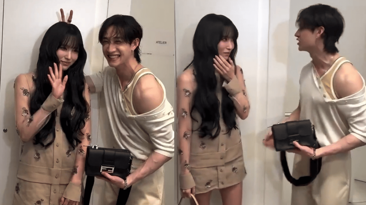 ഏറെ ആരാധകരുള്ള കൊറിയൻ സംഗീത ബാൻഡുകളാണ് സ്‌ട്രേ കിഡ്‌സും ട്വൈസും. അടുത്തിടെ മിലാനിൽ നടന്ന ഫെൻഡി ഫാഷൻ ഷോയിൽ സ്‌ട്രേ കിഡ്‌സിലെ ബാങ് ചാനും ട്വൈസിലെ മിനയും പങ്കെടുത്തിരുന്നു. പരിപാടിക്കിടെ ഇരുവരും സൗഹൃദത്തോടെ ഇടപഴകിയത് ഇപ്പോൾ ഡേറ്റിംഗ് അഭ്യൂഹങ്ങൾക്ക് കരണമായിരിക്കുകയാണ്. (Image Credits: X)