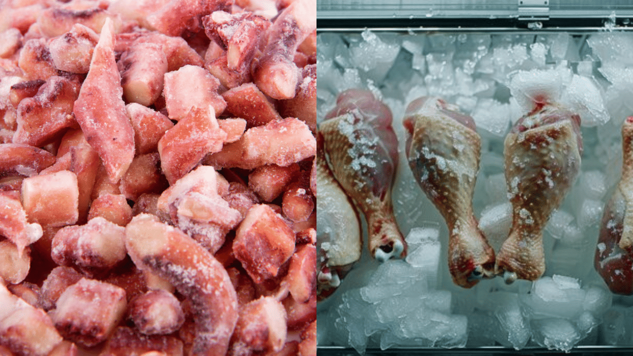 ചിക്കൻ ഡീഫ്രോസ്റ്റ് ചെയ്യാനുള്ള ഏറ്റവും എളുപ്പമാർ​ഗം മൈക്രോവേവാണ്. പല മൈക്രോവേവുകളിലും മിനിറ്റുകൾക്കുള്ളിൽ ചിക്കനിലെ ഐസ് നീക്കാനുള്ള ഒരു ഡീഫ്രോസ്റ്റ് ഓപ്ഷൻ ഉണ്ട്. ചിക്കൻ ഒരു മൈക്രോവേവ് പ്ലേറ്റിൽ വച്ച് ഇത്തരത്തിലുള്ള ഓപ്ഷൻ ഉപയോ​ഗിക്കുക. മൈക്രോവേവ് ചെയ്ത ചിക്കൻ വേ​ഗന്ന് തന്നെ വേവിക്കാൻ ശ്രമിക്കുക. കാരണം ഡീഫ്രോസ്റ്റ് ചെയ്യുമ്പോൾ അതിൽ ചിലത് വേവാനുള്ള സാധ്യതയുണ്ട്.