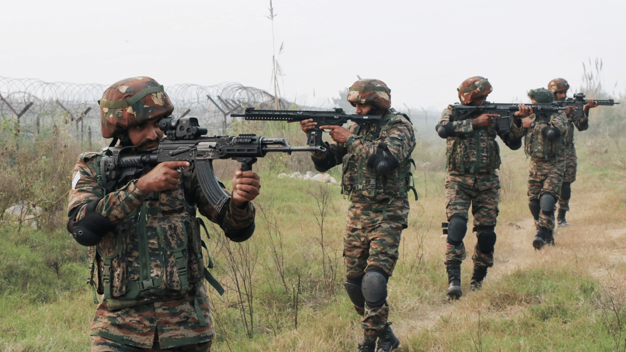 Encounter Breaks Out in Jammu Kashmir: ജമ്മു കശ്മീരിലെ കത്വയിൽ തീവ്രവാദികളും സുരക്ഷാസേനയും തമ്മിൽ ഏറ്റുമുട്ടൽ