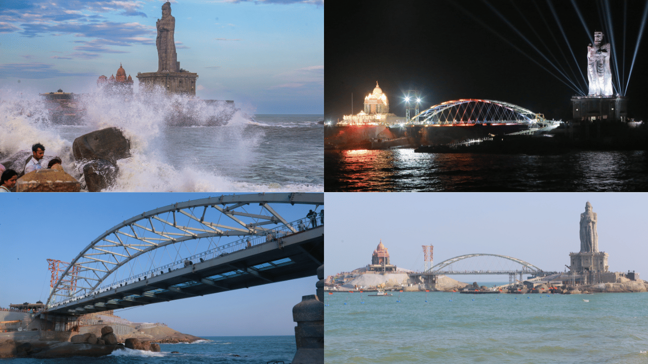 Kanyakumari: കടലിന് മീതെ നടക്കാൻ കണ്ണാടിപാലം; കന്യാകുമാരി യാത്രയ്ക്ക് ഇത്രയും ചെലവേയുള്ളോ?