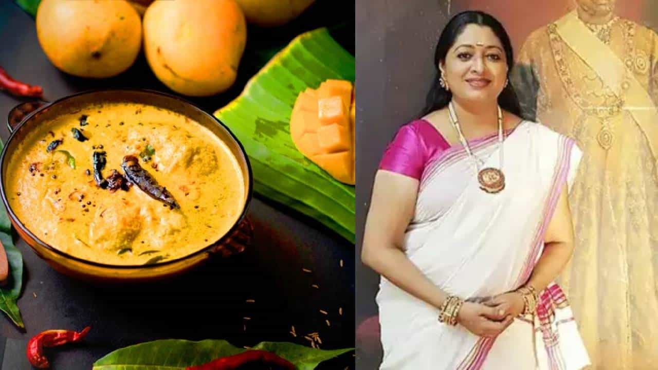 Kovilakam Mambazha Pulisserry: ഊര്‍മ്മിള ഉണ്ണിയുടെ കോവിലകം സ്റ്റൈൽ മാമ്പഴ പുളിശ്ശേരി നമ്മുടെ അടുക്കളയിൽ ഉണ്ടാക്കിയാലോ?