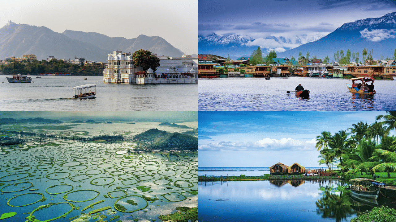 Lakes In India: കായൽ ഭംഗി ആസ്വദിച്ചൊരു കിടിലൻ യാത്ര പോകാം; അതും ഓൾ ഇന്ത്യയായി