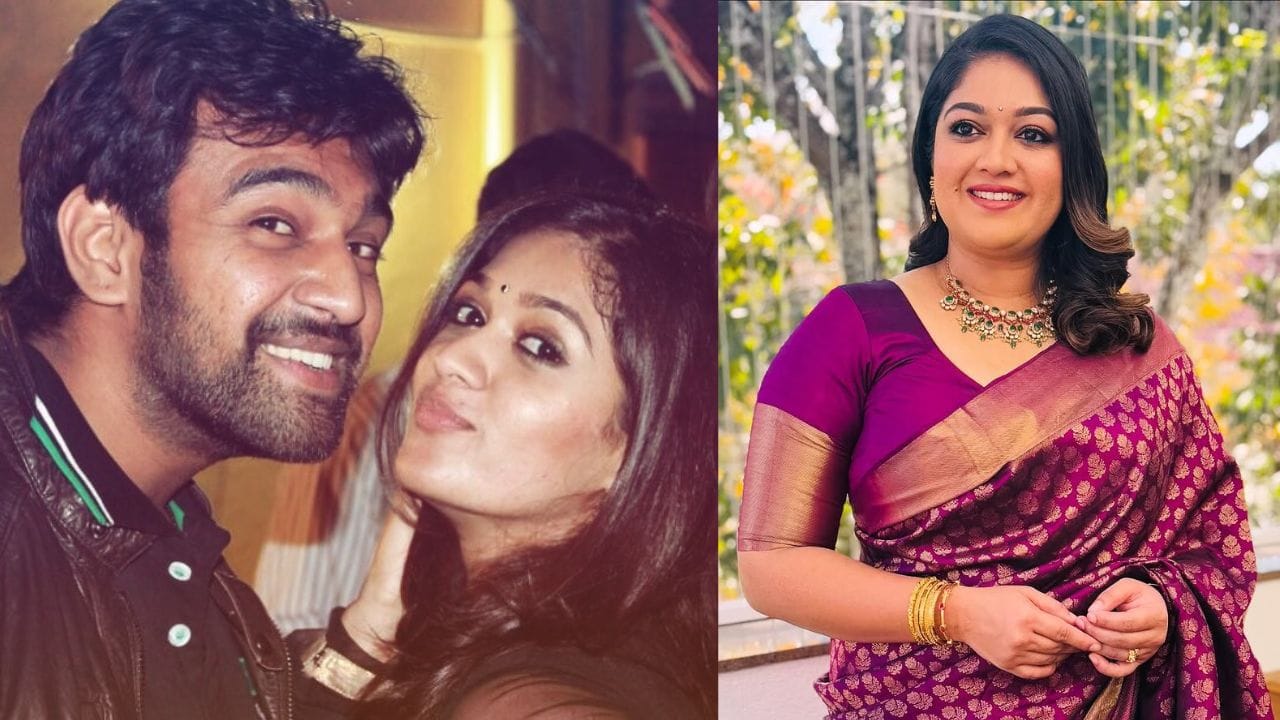 അന്തരിച്ച കന്നഡ സൂപ്പര്‍താരം ചിരഞ്ജീവി സര്‍ജ ആയിരുന്നു നടി മേഘ്‌ന രാജിന്റെ ജീവിതപങ്കാളി. ഇപ്പോഴിതാ സര്‍ജയുടെ ആഗ്രഹം സഫലമാക്കുന്നതിന് വേണ്ടിയാണ് താന്‍ നിര്‍മാണ മേഖലയിലേക്ക് കടന്നതെന്നാണ് മേഘ്‌ന പറയുന്നത്. (Image Credits: Instagram)