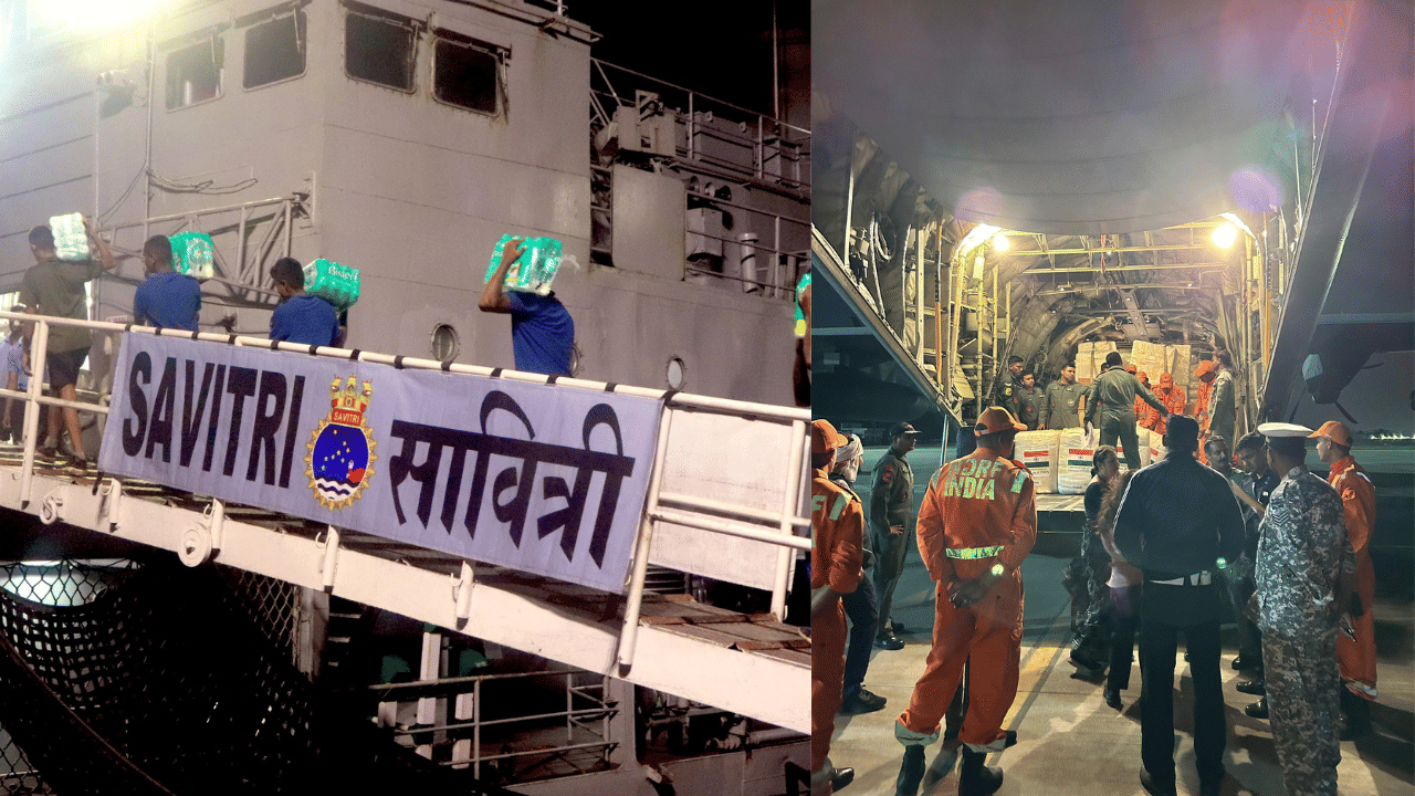 Myanmar Earthquake: മ്യാൻമർ ഭൂകമ്പം: ദുരന്തഭൂമിയിൽ ആശുപത്രി സ്ഥാപിക്കാനൊരുങ്ങി ഇന്ത്യൻ സൈന്യം, ഐഎൻഎസ് സത്പുരയും സാവിത്രിയും പുറപ്പെട്ടു