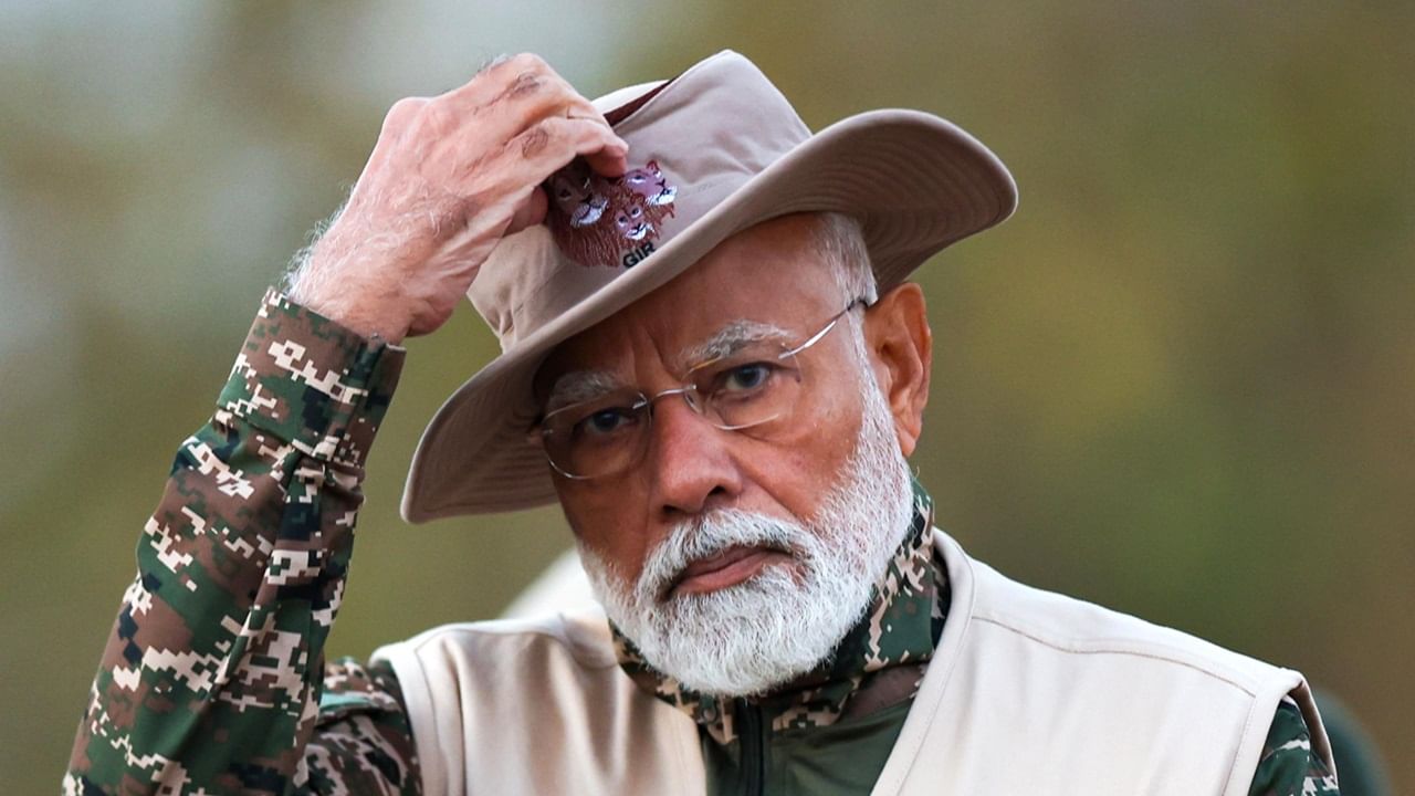 Narendra Mod visits Gir