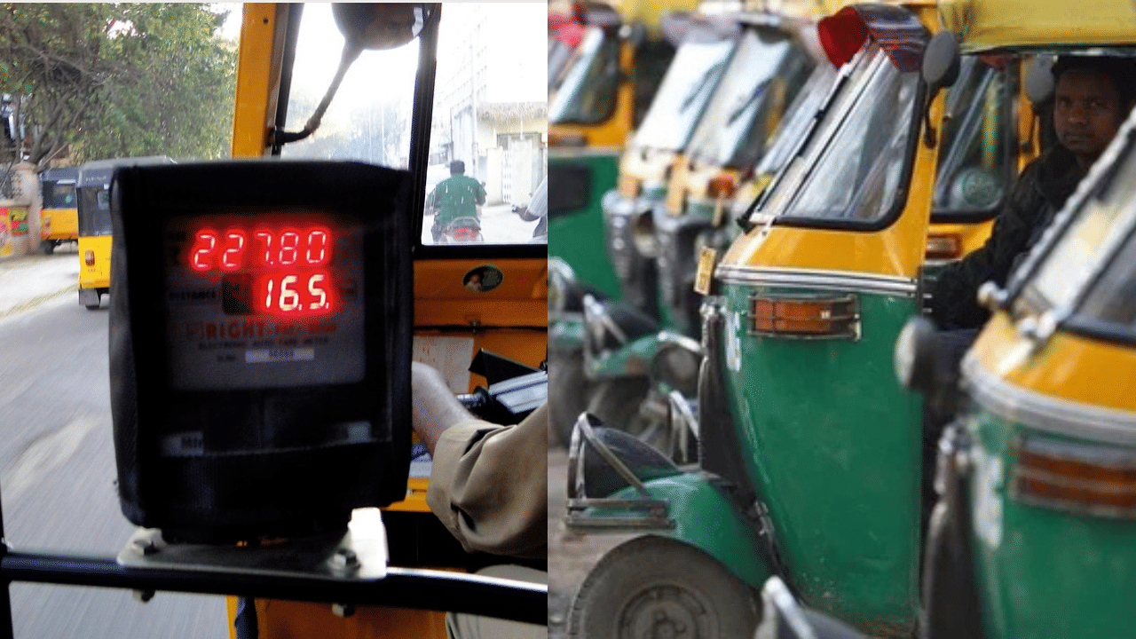 No Meter No Payment: ഓട്ടോകളിൽ മീറ്റർ ഇട്ടില്ലെങ്കിൽ സൗജന്യ യാത്ര; സ്റ്റിക്കർ പതിപ്പിക്കാനുള്ള ഉത്തരവ് പിൻവലിക്കും No Meter No Payment: ഓട്ടോകളിൽ മീറ്റർ ഇട്ടില്ലെങ്കിൽ സൗജന്യ യാത്ര; സ്റ്റിക്കർ പതിപ്പിക്കാനുള്ള ഉത്തരവ് പിൻവലിക്കും