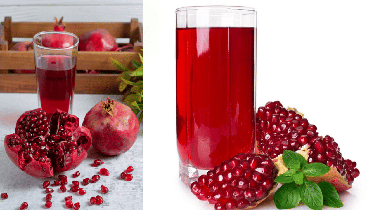 Pomegranate Juice: തിളക്കവും മൃദുലവുമായ മുഖത്തിന് മാതളനാരയ്ങ്ങ ജ്യൂസ്; അറിയാം ഗുണങ്ങൾ Pomegranate Juice: തിളക്കവും മൃദുലവുമായ മുഖത്തിന് മാതളനാരയ്ങ്ങ ജ്യൂസ്; അറിയാം ഗുണങ്ങൾ