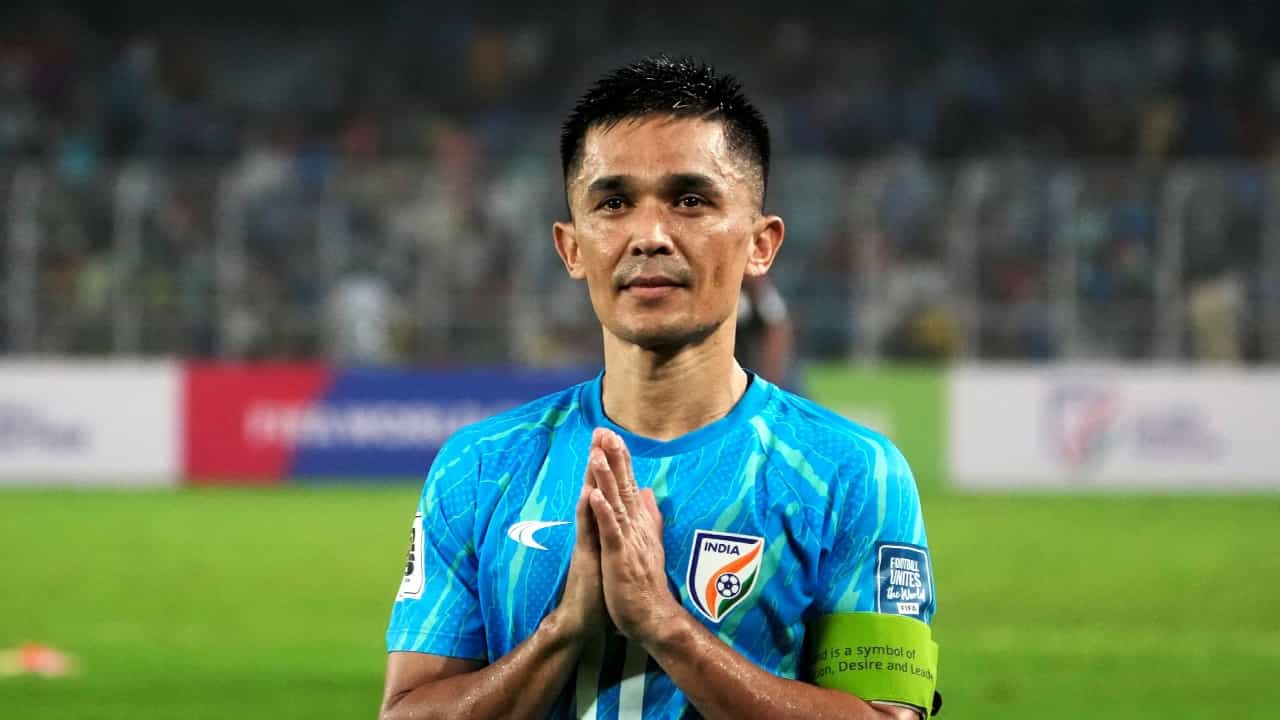 Sunil Chhetri: വിരമിക്കൽ പ്രഖ്യാപനം പിൻവലിച്ച് സുനിൽ ഛേത്രി; ഇന്ത്യയുടെ അടുത്ത മത്സരത്തിൽ കളിക്കും Sunil Chhetri: വിരമിക്കൽ പ്രഖ്യാപനം പിൻവലിച്ച് സുനിൽ ഛേത്രി; ഇന്ത്യയുടെ അടുത്ത മത്സരത്തിൽ കളിക്കും