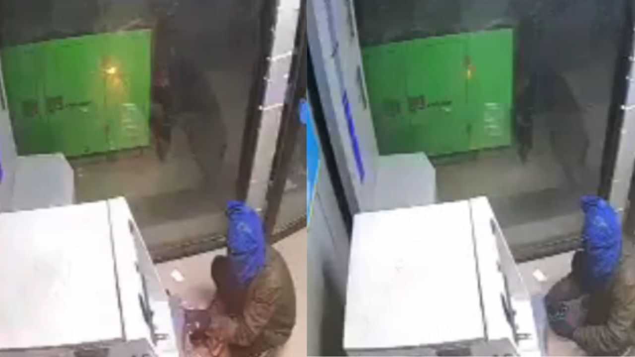 ATM Theft: വെറും നാല് മിനിറ്റില്‍ കവര്‍ന്നത് 30 ലക്ഷം; എംടിഎം മോഷണത്തിന്റെ ദൃശ്യങ്ങള്‍ പുറത്ത്‌