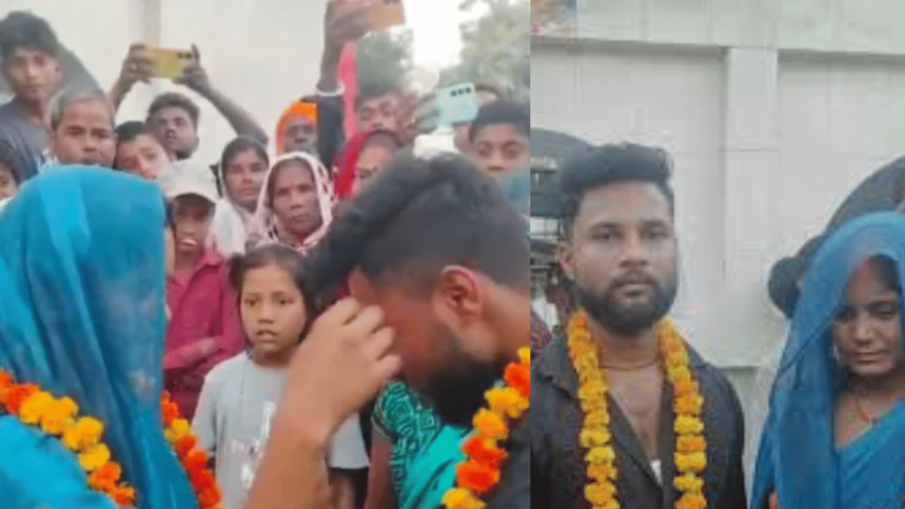 UP Man Arranged Wifes Marriage: അവൾ സന്തോഷിച്ചാൽ മാത്രം മതി; ഭാര്യയെ കാമുകന് വിവാഹം ചെയ്തുകൊടുത്ത് യുവാവ്, വിഡിയോ വൈറൽ
