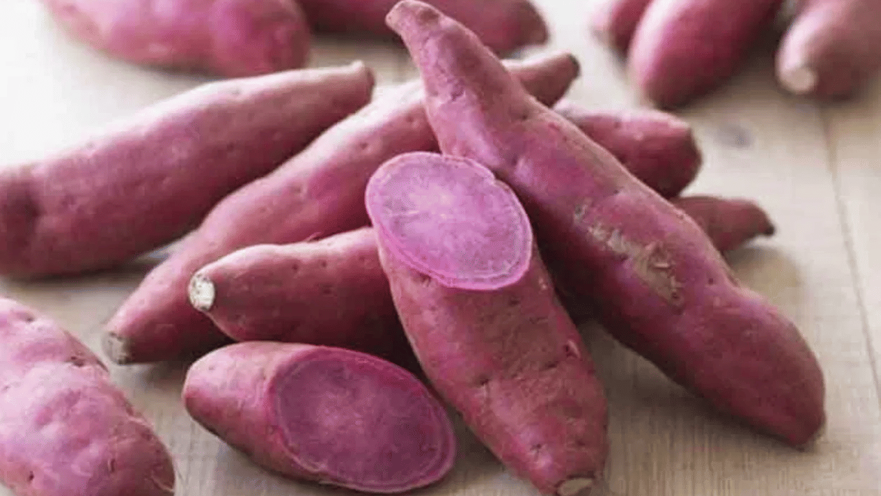 വിറ്റമിന്‍ സിയാൽ സമ്പന്നമായ മധുരക്കിഴങ്ങ് എല്ലുകളുടെയും പല്ലുകളുടെയും ആരോഗ്യത്തിന് ഏറെ ​ഗുണകരമാണ്.