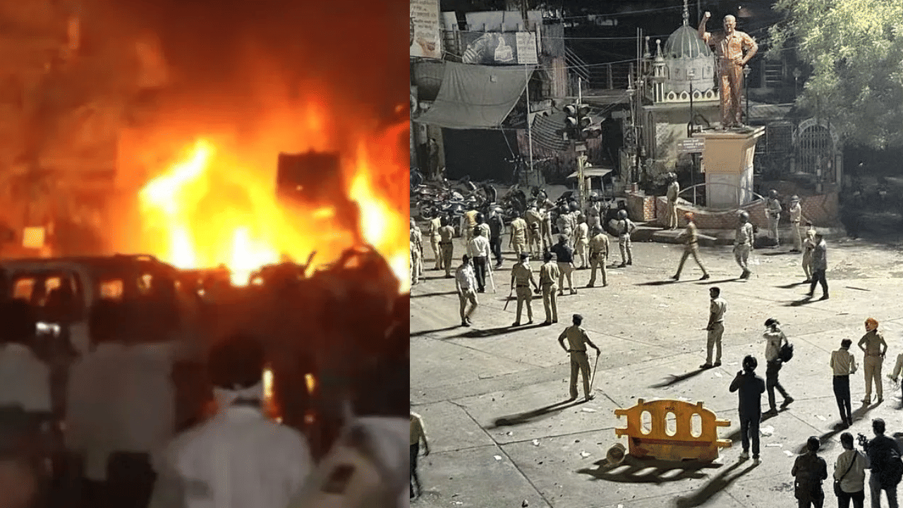 Nagpur Violence: ഔറംഗസേബ് വിവാദം; നാഗ്പൂർ സംഘർഷഭരിതം, കർഫ്യൂ ഏർപ്പെടുത്തി
