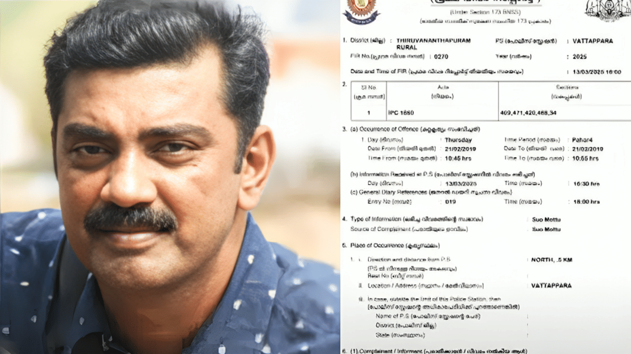 SI Insurance Fraud: വ്യാജ വാഹനാപകട കേസുണ്ടാക്കി ഇൻഷുറൻസ് തുക തട്ടാൻ ശ്രമം; പത്തനംതിട്ട ഗ്രേഡ് എസ്ഐക്കെതിരെ കേസ്