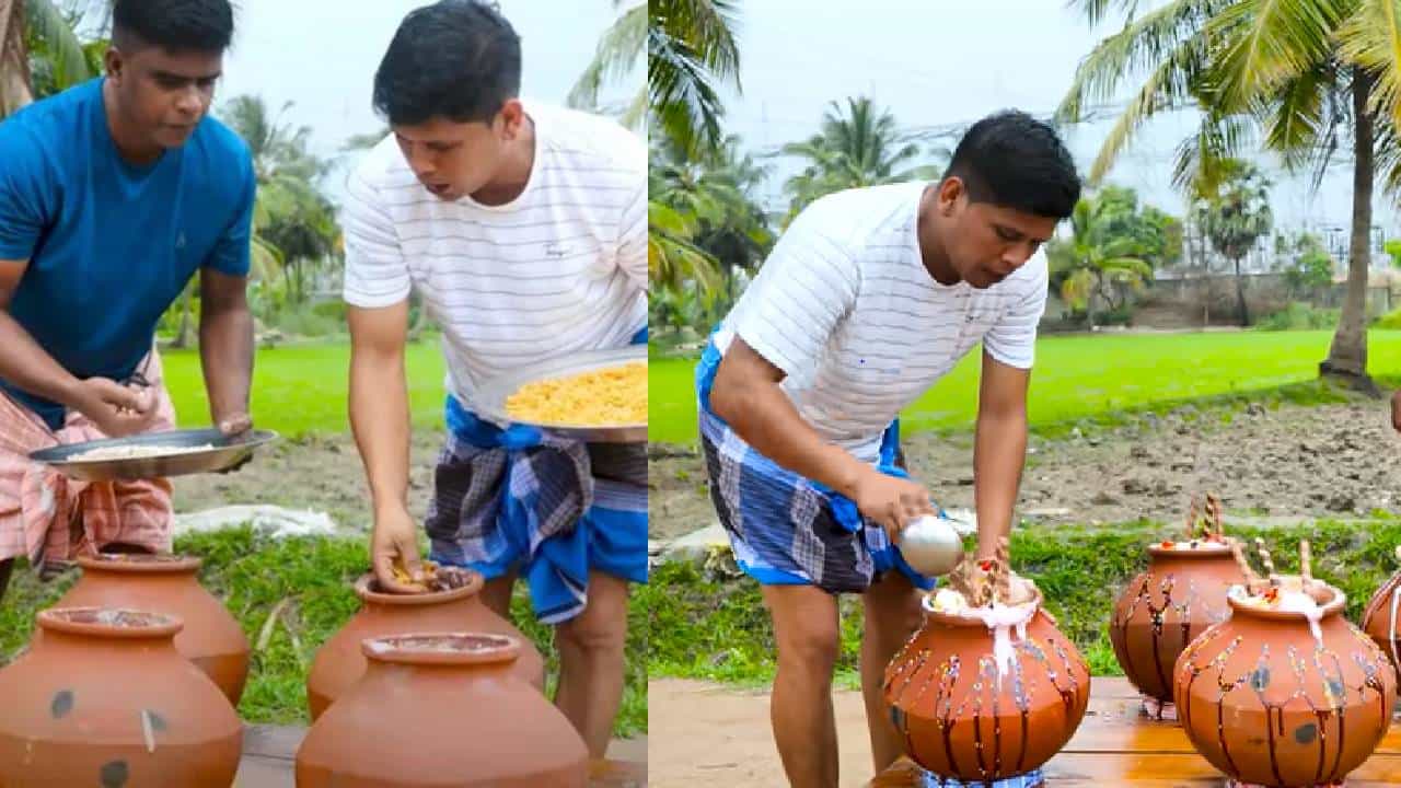 Viral Video: ചിക്കനൊക്കെ നല്ലവണ്ണം വെന്തിട്ടുണ്ട്! ഐസ്‌ക്രീം ബിരിയാണി വ്‌ളോഗുമായി ഫിറോസ് ചുട്ടിപ്പാറ; ഐസ്‌ക്രീമിനോടുതന്നെ മടുപ്പ് തോന്നിയെന്ന് കമൻ്റ്