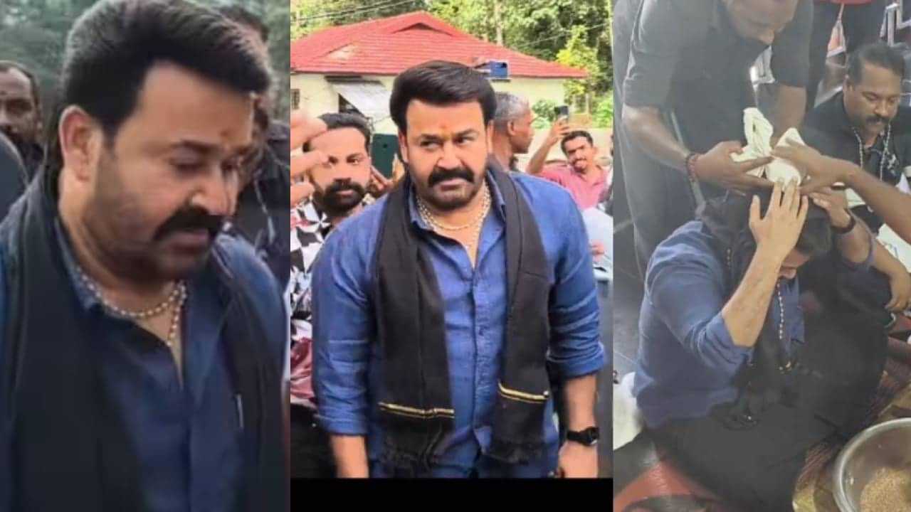 Mohanlal: എമ്പുരാൻ എത്താൻ 10 നാൾ; ശബരിമല ദർശനം നടത്തി നടൻ മോഹൻലാൽ