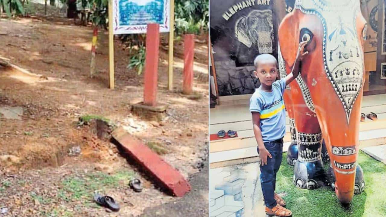 Abhirams Death: 5 വർഷം കാത്തിരുന്ന് കിട്ടിയ കുട്ടി, ഒടുവിൽ കണ്ണീരോർമ; കോൺക്രീറ്റ് തൂൺ വീണു മരിച്ച അഭിരാമിന്റെ മൃതദേഹം സംസ്കരിച്ചു