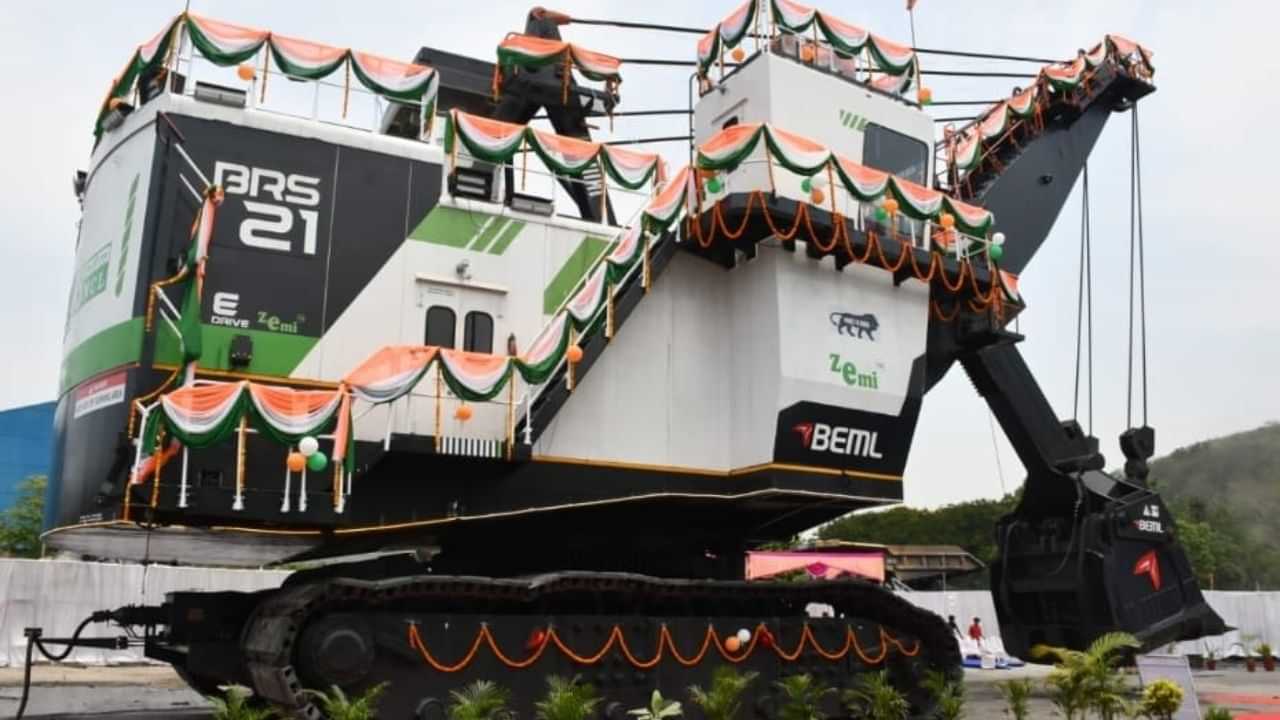 ഭാരതീയ ഖനന മേഖലയ്ക്ക് പുത്തന്‍ നേട്ടം;  BEML വികസിപ്പിച്ച ഇലക്ട്രിക് റോപ്പ് ഷവല്‍ വിപണിയില്‍ അവതരിപ്പിച്ചു