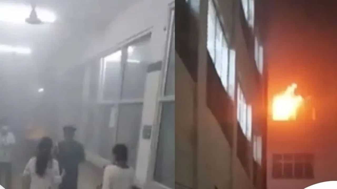 Lucknow Hospital Fire: ലഖ്‌നൗവിലെ ലോക്ബന്ധു ആശുപത്രിയില്‍ തീപിടിത്തം; രോഗികളെ മാറ്റി, ആര്‍ക്കും പരിക്കില്ല