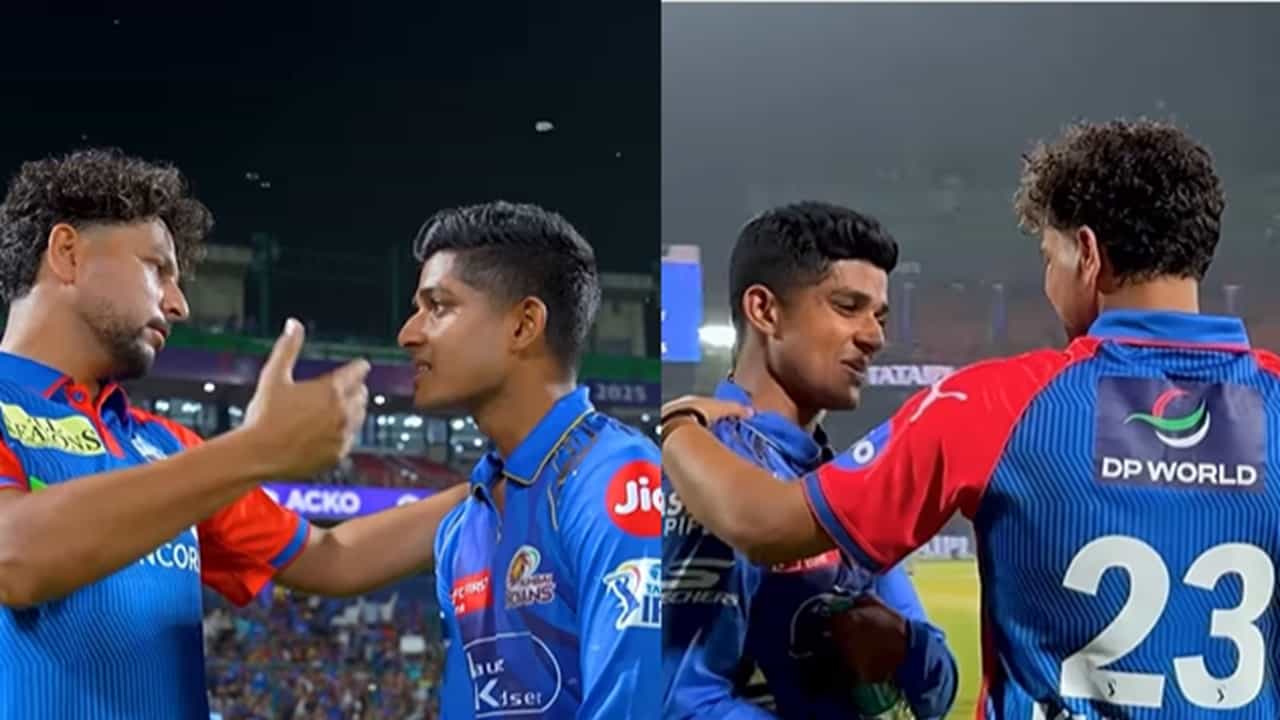 IPL 2025: പിന്‍ഗാമിയെ കാണാന്‍ കുല്‍ദീപ് എത്തി; വിഘ്‌നേഷ് ഡല്‍ഹിയിലെ ചേട്ടനൊപ്പമെന്ന് മുംബൈ ഇന്ത്യന്‍സ്; ചൈനാമാന്‍ കൂടിക്കാഴ്ച വൈറല്‍