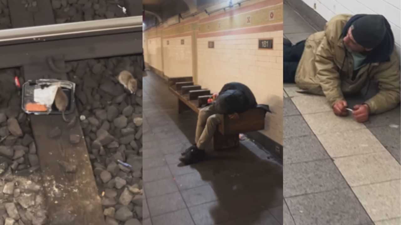 Viral Video: അമേരിക്ക നമ്മള്‍ വിചാരിച്ചത് പോലെയല്ല! ന്യൂയോര്‍ക്ക് മെട്രോയുടെ ദുരവസ്ഥ പുറത്തുവിട്ട് ഇന്ത്യന്‍ യൂട്യൂബര്‍