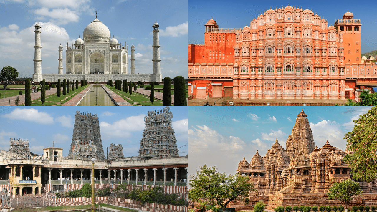 India Wonders: താജ് മഹൽ മുതൽ ഹവാ മഹൽ വരെ; ഇന്ത്യയിലെ മനുഷ്യനിർമ്മിത അത്ഭുതങ്ങളിലൂടെ ഒരു യാത്ര
