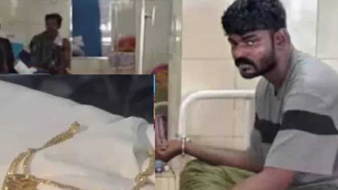 തീറ്റിപ്പോറ്റി കാവലിരുന്നത് വെറുതെയായില്ല; കള്ളൻ വിഴുങ്ങിയ മാല പുറത്തെത്തി