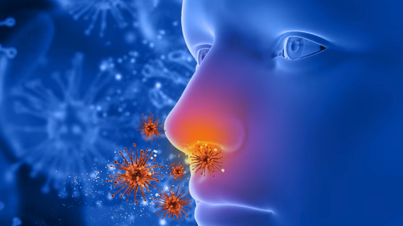 വായുവിലൂടെ പകരുന്നവ - കൂടിയ ഈർപ്പവും താപനില വ്യതിയാനങ്ങളും പ്രതിരോധശേഷിയെ ദുർബലപ്പെടുത്തുകയും ശ്വാസകോശ രോഗങ്ങൾ പടരാൻ സഹായിക്കുകയും ചെയ്യും. സാധാരണ ജലദോഷവും പനിയും ഇതിനുദാഹരണമാണ്.