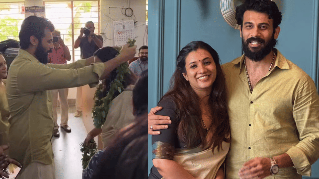 Anson Paul Marriage: കൊട്ടും കുരവയുമില്ലാതെ വിവാഹം; ചടങ്ങ് ലളിതമാക്കി നടൻ ആൻസൺ പോൾ