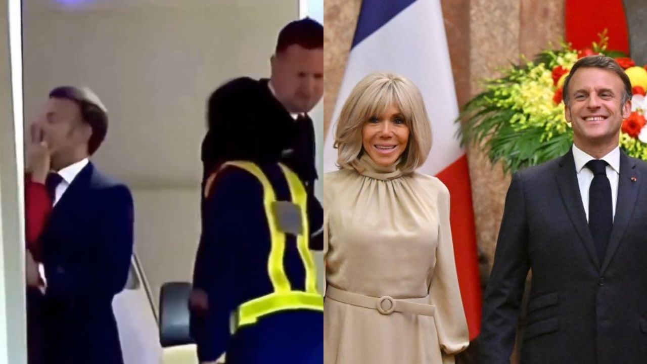Emmanuel Macron: ഭാര്യയ്‌ക്കെന്ത് പ്രസിഡന്റ്! അടിച്ചതല്ല ബ്രിജിറ്റിന്റെ ഒരു തമാശയായിരുന്നു അതെന്ന് മാക്രോണ്‍